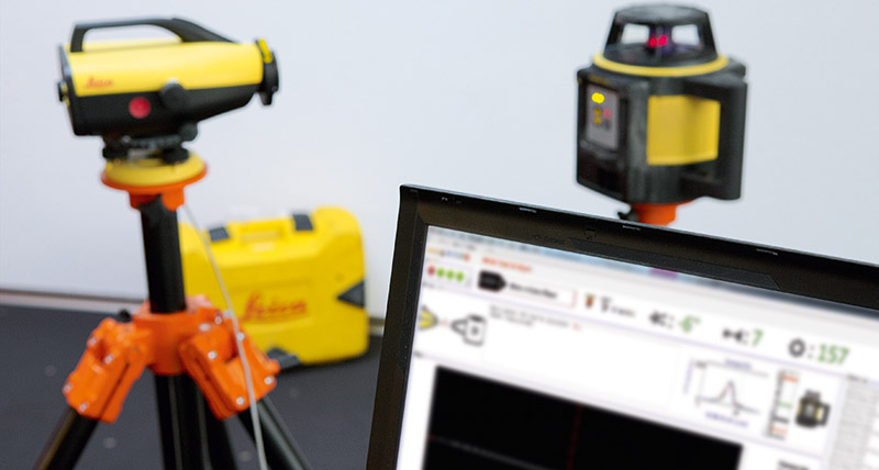 Leica CalMaster Laserkalibrierungsservice